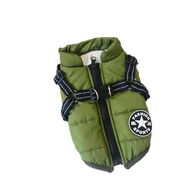 Winter Wonderland Pet Hooded Coat - Stylish And Warm Dog Jacket For