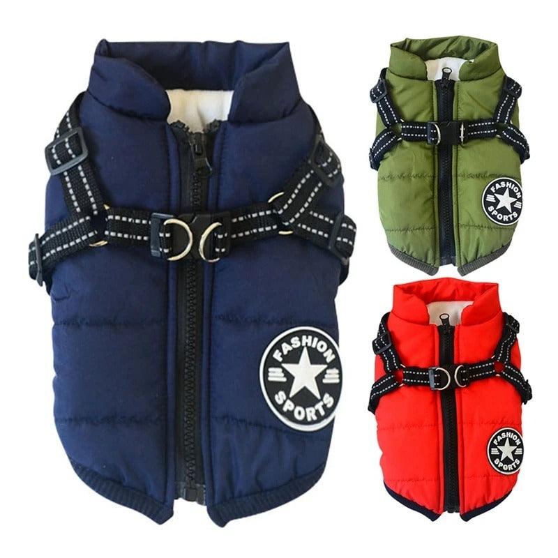 Winter Wonderland Pet Hooded Coat - Stylish And Warm Dog Jacket For